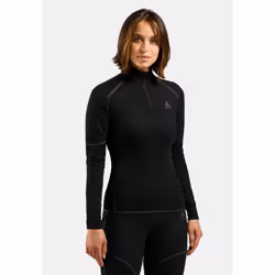 Maillot femme L/S Odlo Turtle neck half zip Active X