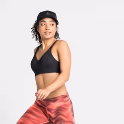 Brassière de Sport Femme - Odlo - HIGH SUPPORT - Rouge - Respirant - Fitness