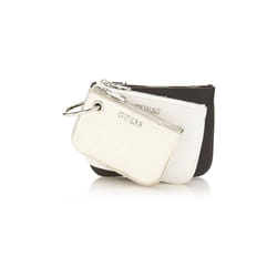 Guess Ensemble de 3 Pochettes Manola Noir-Blanc-Beige