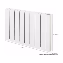 Acova - Radiateur électrique connecté à inertie fluide 1500 w Alcantara