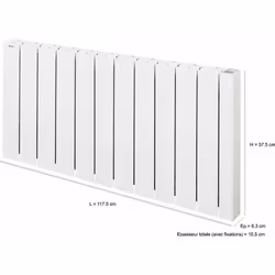 Marque du produit: ACOVA Référence commerciale: Alcantara Type de produit: A inertie fluide Type de chauffe: A inertie fluide ...