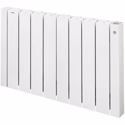 Le radiateur électrique Volga Plus de la marque Acova à fluide ThermoActif en fonte d'aluminium offre de nombreuses fonctionn ...