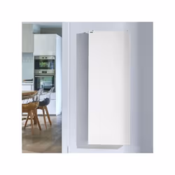 Les avantages du radiateur Acova eau chaude ARTEMIA: Radiateur design avec façade lisse et raccordements. Extra-plat, faible ...