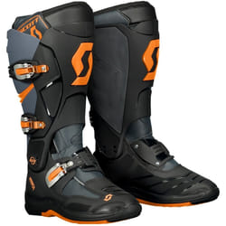 Scott 550 Bottes motocross, gris-orange, taille 48 pour Hommes