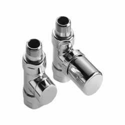 Le kit de robinetterie manuelle thermostatible bitube de Acova assure un contrôle précis et pratique du système de chauffage. ...