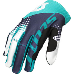 Scott 450 Angled Gants de motocross, bleu, taille L pour Hommes