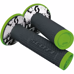 Scott SX II Plus Donut Grip Motocross, noir-vert