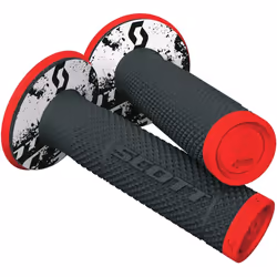 Scott SX II Plus Donut Grip Motocross, rouge