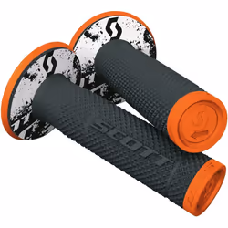 Scott SX II Plus Donut Grip Motocross, noir-orange