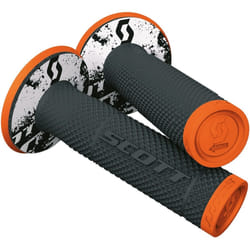Scott SX II Plus Donut Grip Motocross, noir-orange