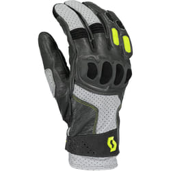 Scott Sport ADV Gants de moto, noir-jaune, taille M pour Hommes