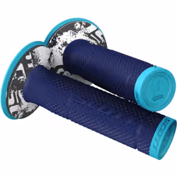 Scott SX II Plus Donut Grip Motocross, bleu