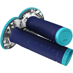 Scott SX II Plus Donut Grip Motocross, bleu