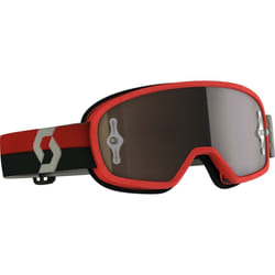 Scott Buzz Pro Chrome Lunettes Motocross pour enfants, rouge pour Des gamins