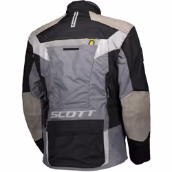 Scott Dualraid Dryo Veste textile de moto, noir-gris, taille 4XL pour Hommes