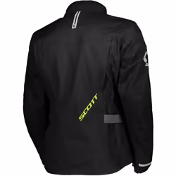 Scott Voyager Dryo Veste textile de moto imperméable, noir, taille L pour Hommes