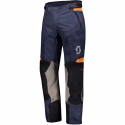 Scott Dualraid Dryo Pantalon textile de moto, bleu, taille 2XL pour Hommes