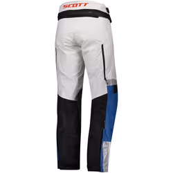 Scott Dualraid Dryo Pantalon textile de moto, gris-bleu, taille XS pour Hommes