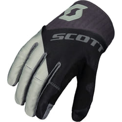 Scott 450 Angled Regular Gants Motocross, noir-gris, taille M pour Hommes