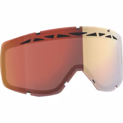 Scott Primal/Hustle/Tyrant/Split ACS Light Sensitive Snow Cross Lentille de remplacement, rouge pour Hommes