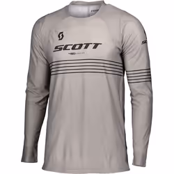 Scott 450 Angled Light Maillot motocross, noir-rouge, taille L pour Hommes