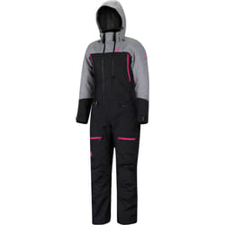 Scott Roop Dryo Ladies One Piece Costume de motoneige une pièce, noir-gris, taille 2XL pour Femmes