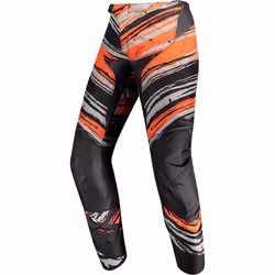 Scott 350 Noise Pantalon de motocross pour enfants, noir-orange, taille 26 pour Des gamins