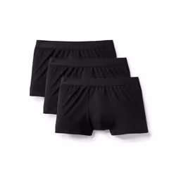 Calida Natural Benefit, Boxers, Boxeur, Adulte, Mâle, Noir, Pas de motif
