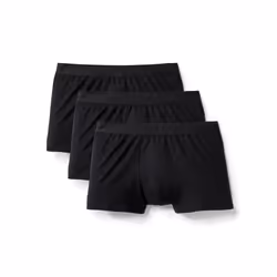 Calida Natural Benefit, Boxers, Boxeur, Adulte, Mâle, Noir, Pas de motif