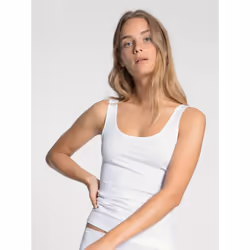 Calida 12175-001 Débardeur Sans manches Coton, Elastane