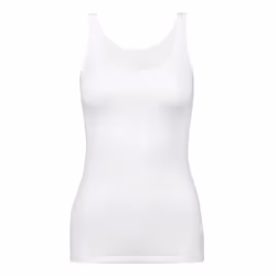 Calida 12175-001, Débardeur, Adulte, Femelle, Blanc, Monochromatique, S