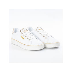 BASKETS - Guess - FL5BEKFAL12 - Blanc - Synthétique - Semelle en caoutchouc