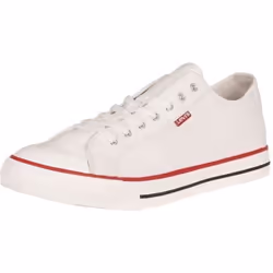 Levis Pour des hommes Baskets en toile Hernandez blanc