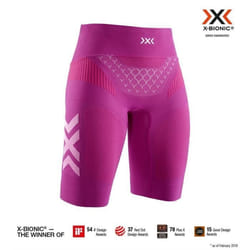 X-Bionic TW-R500S19W - COMMUTATEUR KVM -  Twyce 4.0 Run Shorts Women Femme Purple/Arctic White FR : S (Taille Fabricant : S)