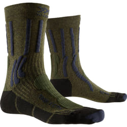 X-SOCKS TREK X CTN Mâle Chaussettes Crew Bleu, Vert