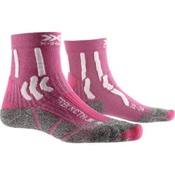 X-SOCKS TREK X CTN JR Unisexe Chaussettes Crew Rose, Blanc