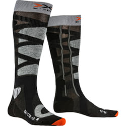 X-SOCKS Ski Con­trol 4.0 Mâle Chaussettes d’athlétisme Anthracite, Gris
