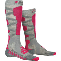 X-SOCKS Silk Merino Femelle Chaussettes d’athlétisme Gris, Rouge