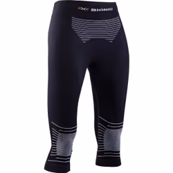 X-BIONIC Energizer 4.0, Caleçons longs, Femelle, Noir, L, SML, Opal Black / Arctic White