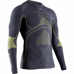X-BIONIC Energy Accumulator 4.0, Chemise, Adulte, Mâle, Noir, Jaune, XL, SML