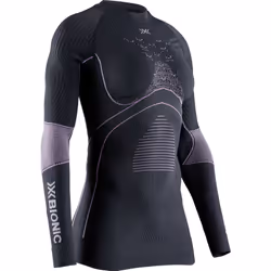X-BIONIC Energy Accumulator 4.0, Chemise, Adulte, Femelle, Noir, Rose, L, SML
