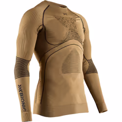 X-BIONIC Radiactor 4.0, Adulte, Mâle, Beige, S, Monochromatique, Manches longues