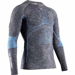 X-BIONIC Energy Accumulator 4.0, Chemise, Adulte, Mâle, Gris, XL, SML