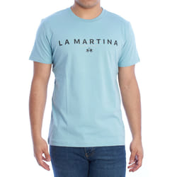 T-shirt - LA MARTINA - YMR005-JS206 - 100% Coton - Manches Courtes - Col Classique