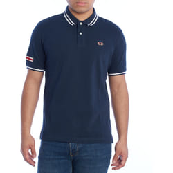 Polo - La Martina - YMP014-PK031 - Manches courtes - Regular Fit - Bleu marine