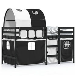 SOLDES dAutomneLit mezzanine enfants/Cadre de lit simple - RUIGOU - avec tunnel Simple - 1 Personne - 80x200 cm - HOMEFR3403