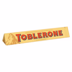 Toblerone BT21001LW, Chocolat au lait, 100 g, 2235 kJ, 535 kcal, 29,5 g, 60,5 g