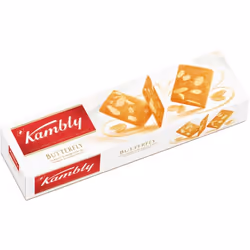 Kambly Butterfly, Biscuit, Crème, Oeufs, Gluten, Lait, Noisettes, Rectangle, 100 g, Papier