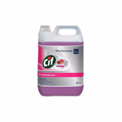 Nom du produit : Nettoyant multiusage Type de produit : Liquide Marque du produit : CIF PRO FORMULA Usage du produit : Nettoy ...