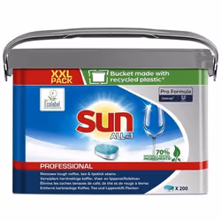 Sun Pro Formula All in 1 200 Tablettes Nettoyage Pour Lave-vaisselle